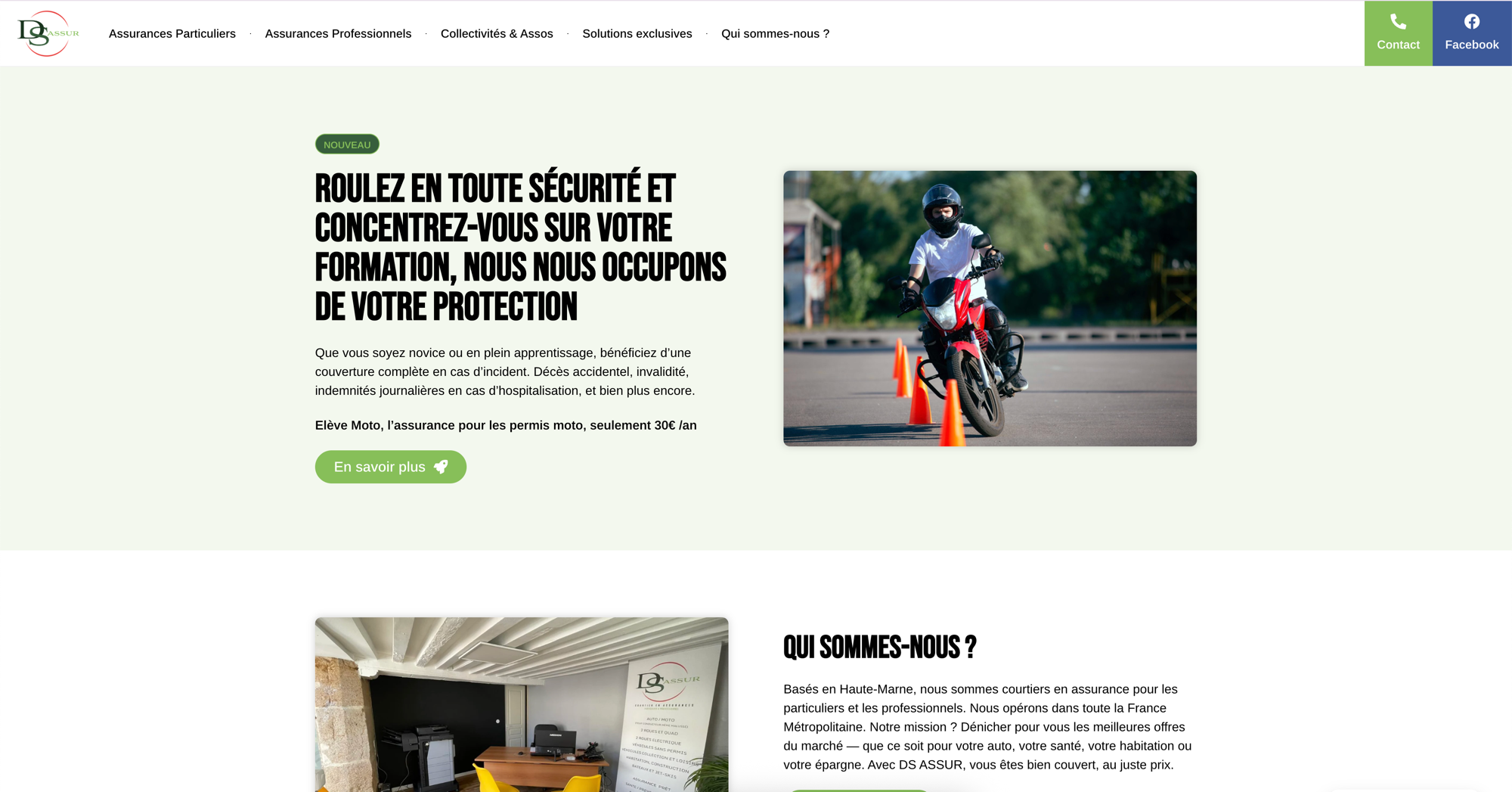 Refonte de site — dsassur.com