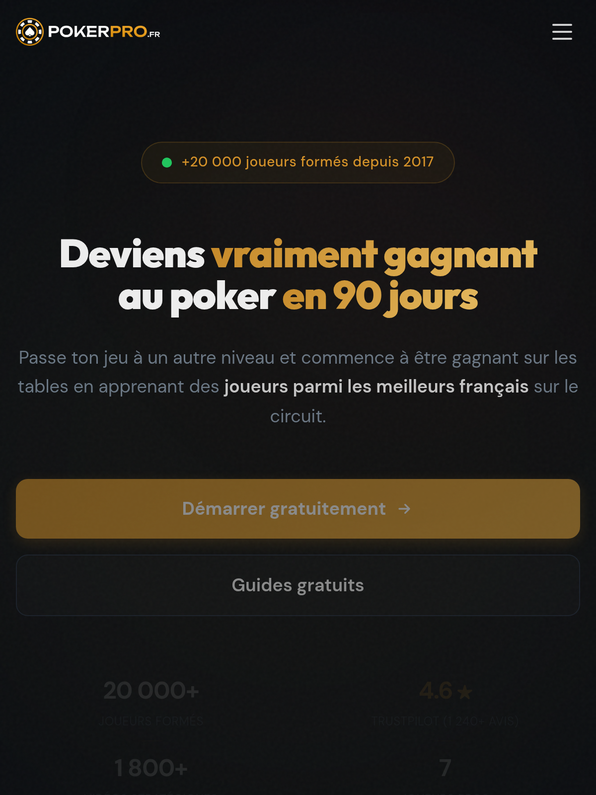 Refonte complète & migration SEO — pokerpro.fr